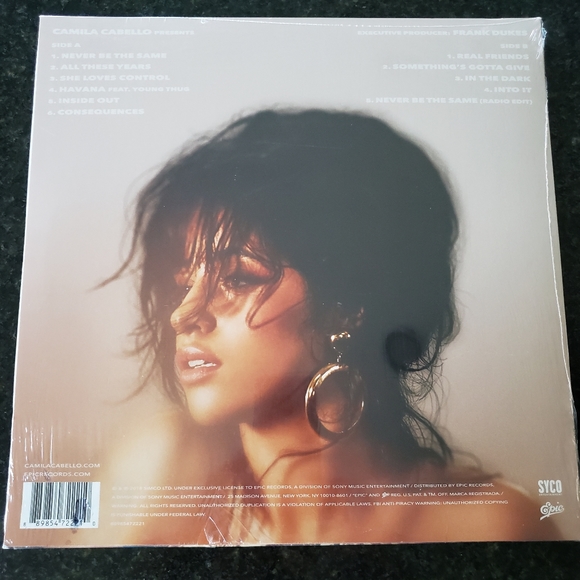 VINYL RECORD debut album by Camila including the famous hit Havana. NEW+Sealed. - Picture 6 of 6